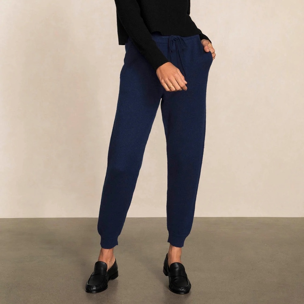 Nakedcashmere Uri Joggers Navy Small